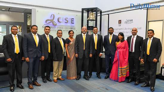 Janashakthi Rings the Bell at Colombo Stock Exchange to Celebrate 25th anniversary