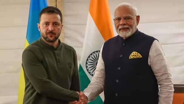 Modi meets Ukraine’s Zelensky in New York