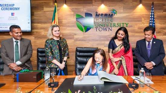 NSBM Green University Partners with American University, USA, for Exclusive Bachelor’s Degree Transfer Pathway