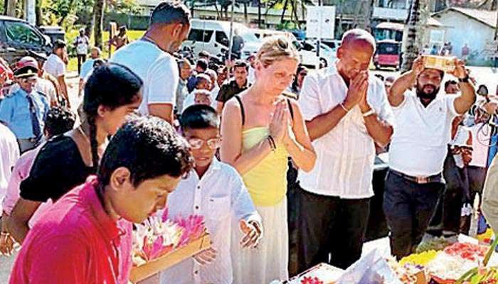 20th Tsunami disaster  commemorated