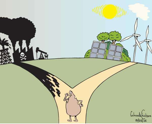Cartoon of the Day 19-03-2026: At the Energy Crossroads