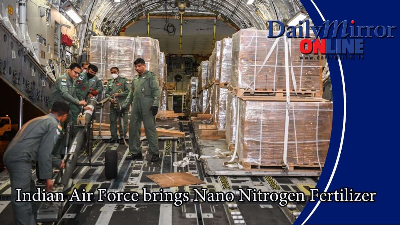 Indian Air Force brings Nano Nitrogen Fertilizer