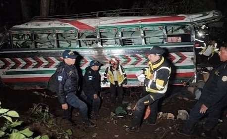 At least 15 dead, 19 injured in Guatemala bus accident
