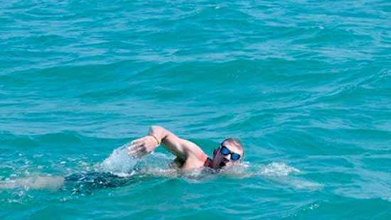 Swimming The Palk Strait