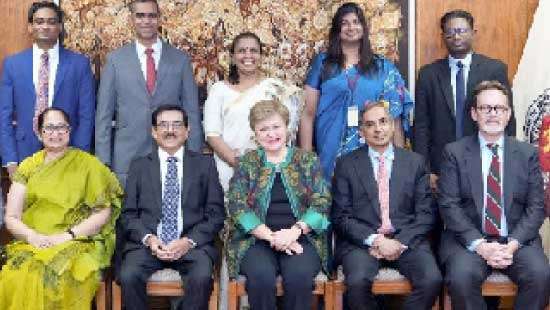 IMF Managing Director visits Central Bank  of Sri Lanka