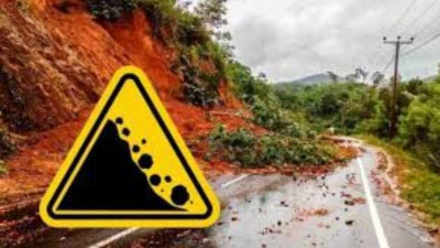 Public urged to exercise caution as landslide risk rises