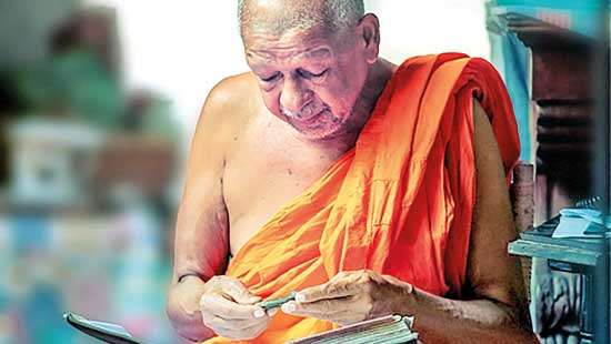 Birth anniversary of Podi Hamuduruwo: A monk’s lifelong dedication  to a temple community