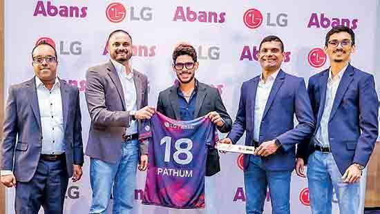 LG-Abans appoint Pathum Nissanka as Brand Ambassador