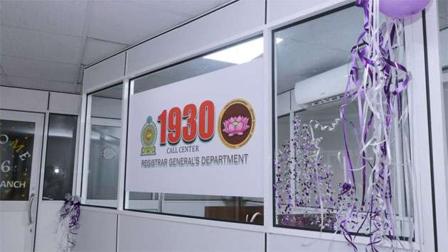 Registrar General’s Dept. launches “1930” hotline, new call centre, website