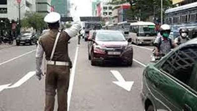 Special traffic plan for exposition of sacred relics at Gangaramaya