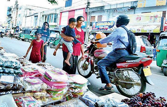 Jaffna market in full swing