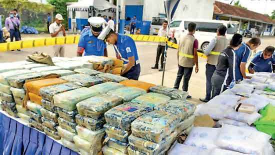 Two trawlers seized with 600kg of narcotics off Southern Coast