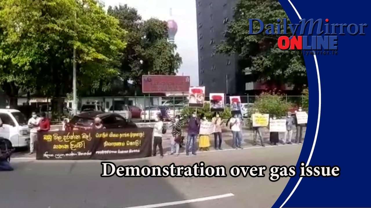 Demonstration over gas issue