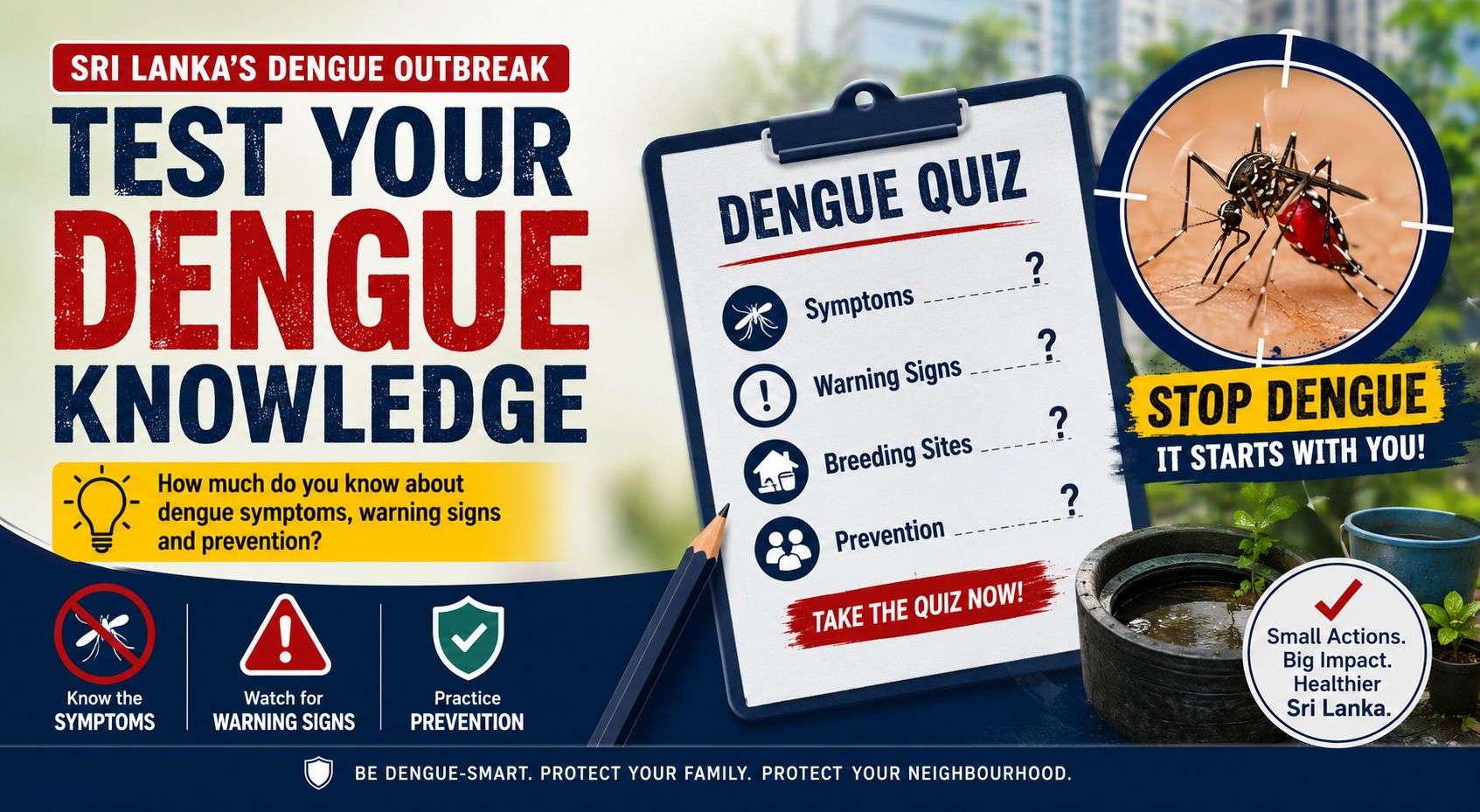 Dengue Quiz Sri Lanka: How Much Do You Really Know?