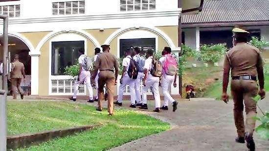 Group of 12 detainees sit for GCE (O/L) Examination