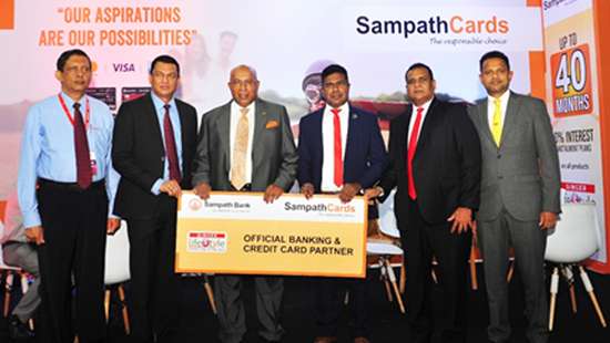 Sampath Bank, Official Banking and Credit Card Partner for Singer Lifestyle Fiesta, Exhibition & Fun Fair 2019