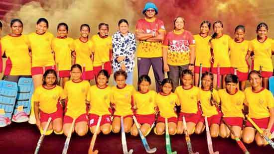 President’s College under-14 girls’ hockey champions