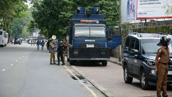 Preventing protests in front of SLC