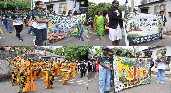 Students join Green Walk