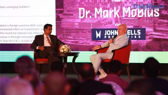 Mark Mobius bullish on Tourism, Real Estate and Tech in Sri Lanka