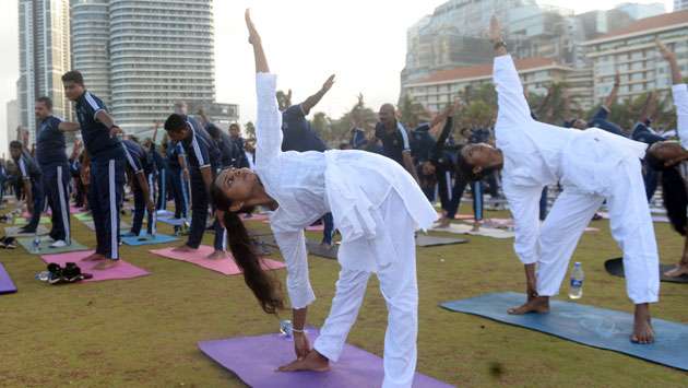 International Yoga Day celebrated