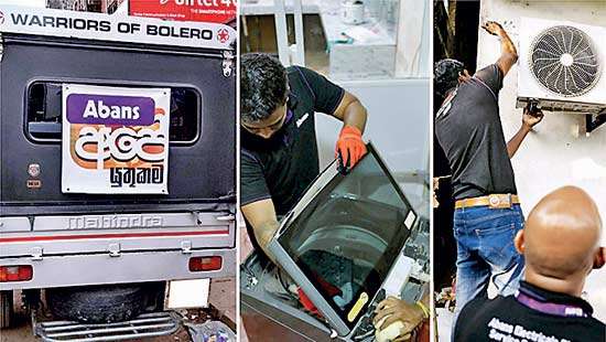 Abans Service Teams provide free services to households affected by cyclone Ditwah