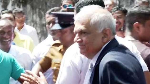Ranil Wickremesinghe appears before court