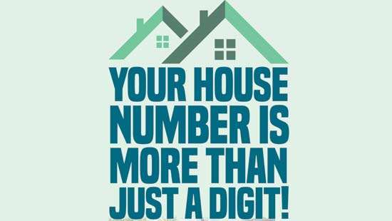 Your house number is  more than just a digit!