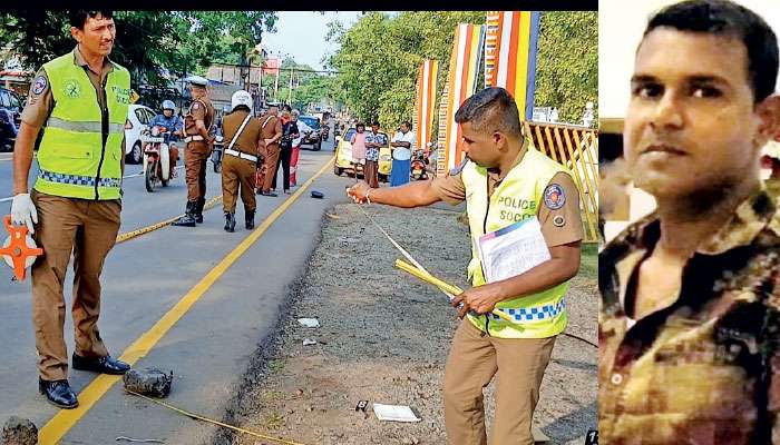 Police officer on traffic duty knocked down to death