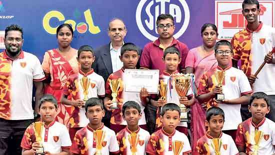 Joy for Ananda boys at Kids tennis
