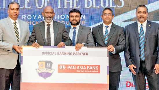 Pan Asia Bank partners 146th Royal-Thomian cricket clash