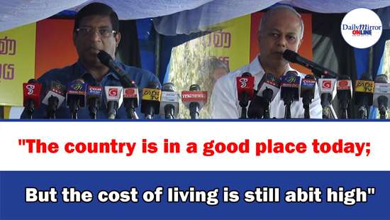 ’’The country is in a good place today; But the cost of living is still abit high’’