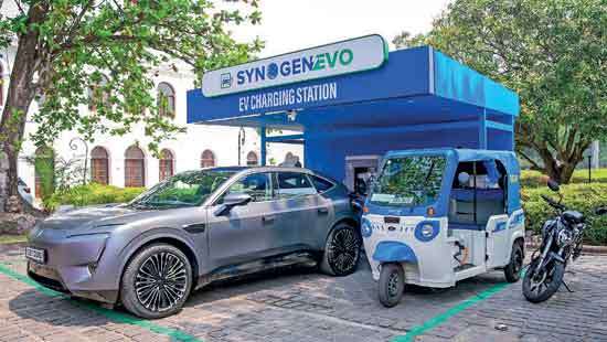 Synogen launches SL’s 1st comprehensive EV charging hub