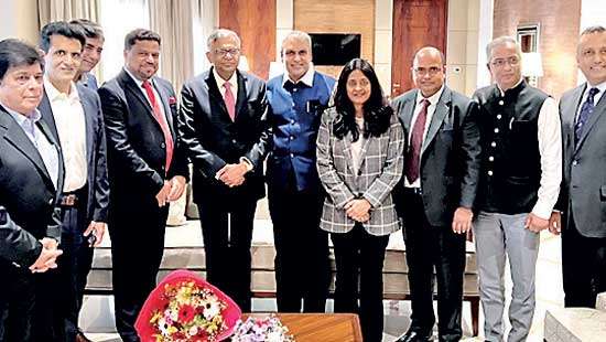 Indian CEO Forum meets Tata Sons Chairman in Colombo
