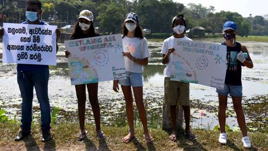 Awareness campaign to protect Thalangama wetlands