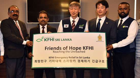 Korea shows generosity....