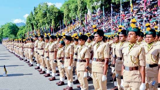 National Cadet Corps marches into Jaffna