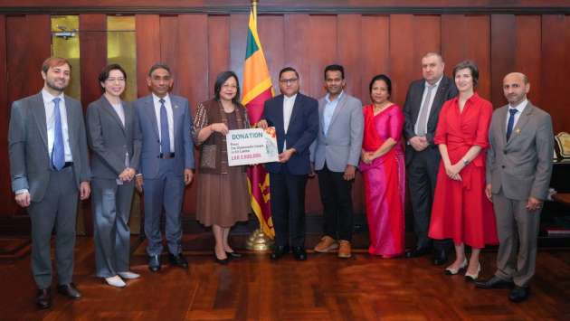 Diplomats donate salaries to Sri Lanka’s disaster relief