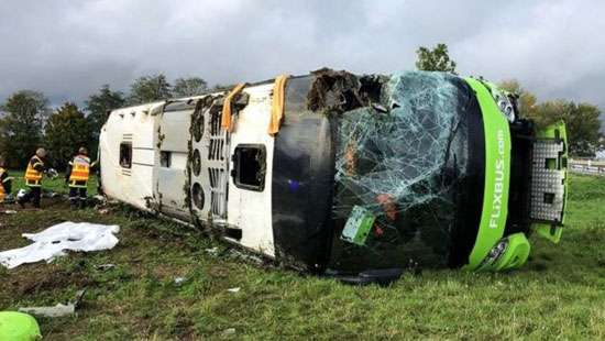 Lankan among 33 injured as bus overturns in France
