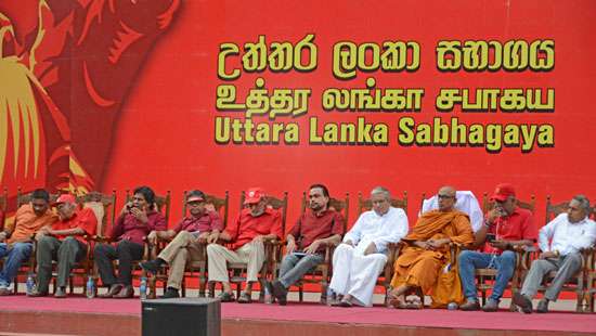 Uttara Lanka Sahabaga May Day rally