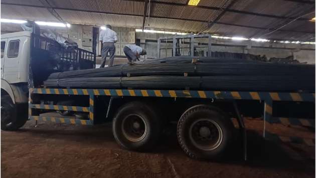 400 tons of substandard steel worth over Rs. 100 Mn seized
