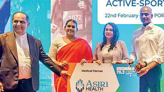 Asiri Health supports ‘IRONMAN 70.3 Colombo’ as official medical partner