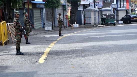 Colombo deserted...