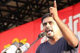 Duminda Nagamuwa, four others arrested for staging protest