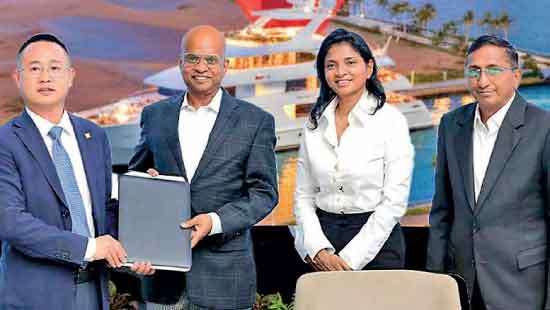 Prime Melwa unveils world class marina living at Port City Colombo