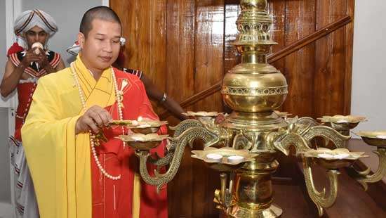 Remarks of Ven. Dhammananda Thero Thich Phuoc Ngoc  in the inauguration ceremony of president of Isuru Sevana Children Development Center