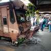 Train crashing on platform: Driver suspended