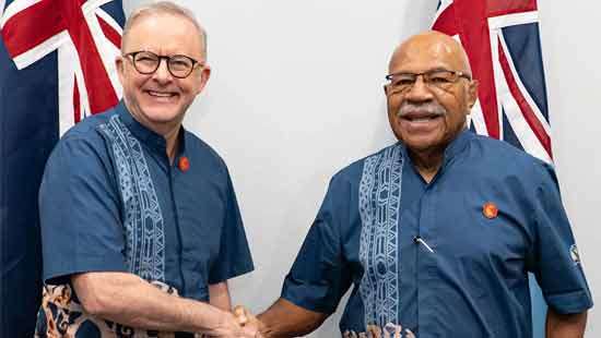 Australia to spend $1b on defence alliance with Fiji in blow to China