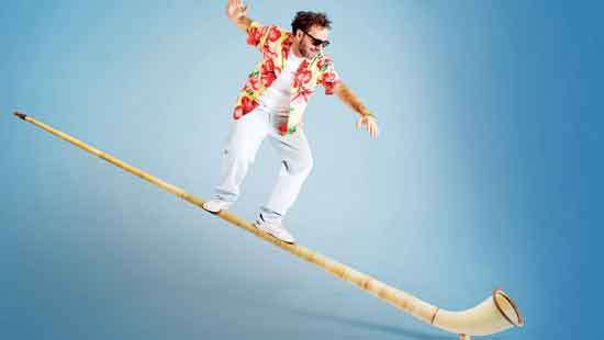 Modern Swiss Alphorn Artiste Enrico  Lenzin to Perform in Sri Lanka