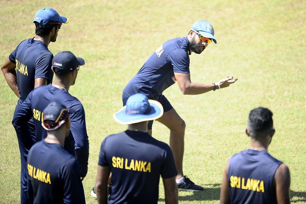 Cricketers resume training after 10-week break